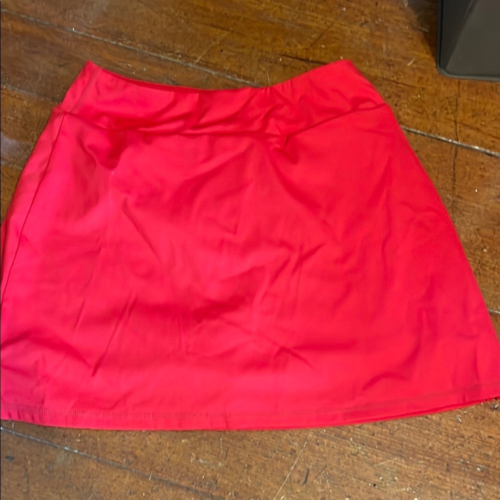 Red Women's Skirt